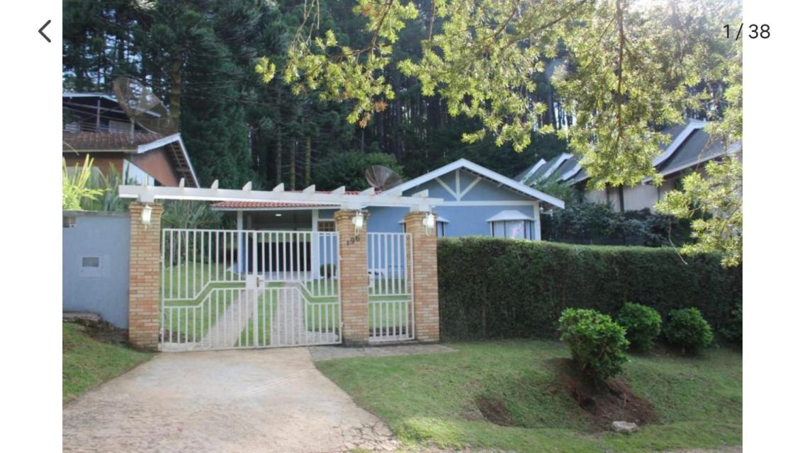 Casa Azul Campos Do Jordao Villa Bagian luar foto