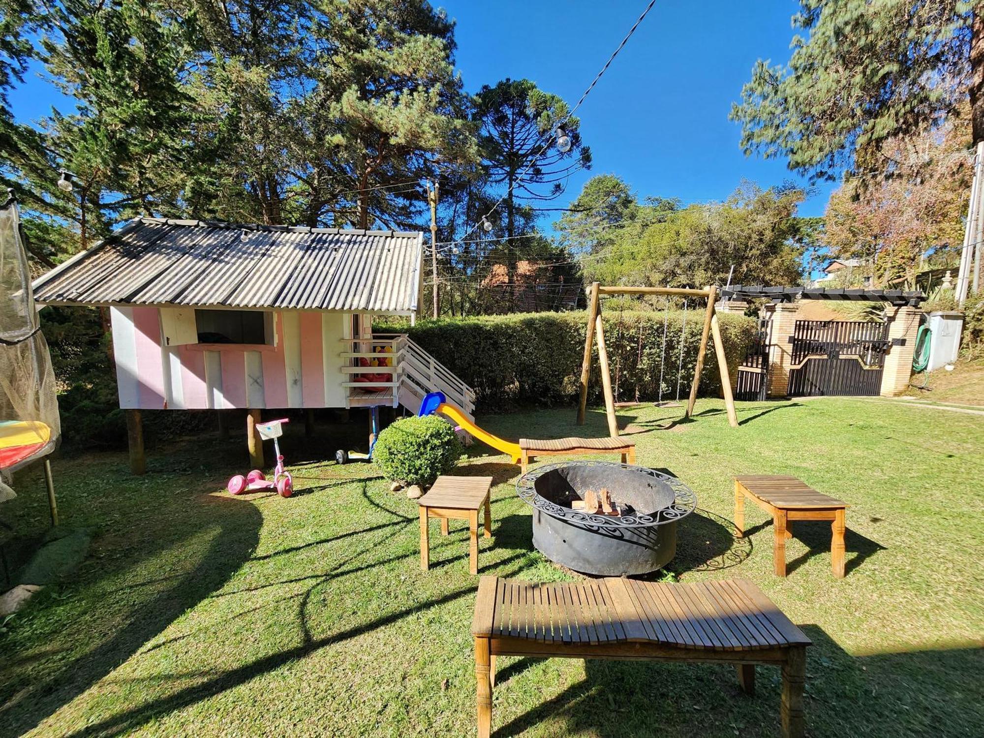 Casa Azul Campos Do Jordao Villa Bagian luar foto